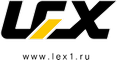 Логотип фирмы LEX в Ельце